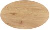 HOME DELUXE Couchtisch Oval NOVARIS - 110 x 66 cm Oiled Oak Bild 4