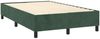 vidaXL Boxspringbett mit Matratze Dunkelgrün 120x200 cm Samt 3142896 Bild 4