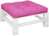 vidaXL Palettenkissen Rosa 70x70x12 cm Stoff 360489 Bild 3