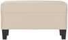vidaXL Sitzbank Creme 70x35x41 cm Mikrofasergewebe 349449 Bild 3