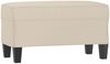 vidaXL Sitzbank Creme 70x35x41 cm Mikrofasergewebe 349449 Bild 2