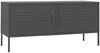 vidaXL TV-Schrank Anthrazit 105 x 35 x 50 cm Stahl [336231] Bild 2