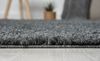 Hochflor Teppich SHAGGY dunkelgrau rechteckig diverse Größen Bild 4