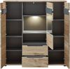 Highboard BELLANO Viking Oak Nature mit Graphit Bild 3