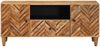 vidaXL Stauraumschränke Braun 105 x 33,5 x 46 cm Massivholz Mango 4018930 Bild 3