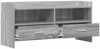 vidaXL TV-Schränk 100 x 33 x 47 cm Grau Sonoma Holzwerkstoff 8011160 Bild 3