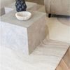 2er-Set Design Couchtisch POSTATO 50cm Marmor-Look beige creme Bild 5