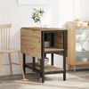 vidaXL Esstisch 122 x 80 x 76,5 cm Holzwerkstoff Artisan-Eiche 8006042 Bild 4