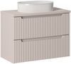 Waschtischplatte 80 cm, kaschmir, NEWPORT-56-CASHMERE Bild 3