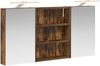 vidaXL Badezimmerschrank-Set 3 pcs 100 x 10,5 x 50 cm Holzwerkstoff 3403692 Bild 2