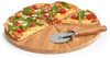 Pizzabrett mit Pizzaroller, Ø 32 cm, Bambus, ZELLER - ZELLER Bild 4