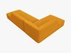 Micadoni Ecksofa Ruby 4-Sitzer Links Kord Scala Gelb Bild 4