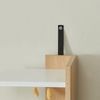 Fernsehschrank Rauki 233x31x141 cm Weiß/Eicheoptik [en. casa] Bild 5