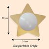 Deckenschale Stern, Gold Bild 5