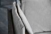 KAWOLA Sofa QUENYA Ecksofa Cord hellgrau / Velvet anthrazit Recamiere links 88 x 184 x 294 cm Bild 4