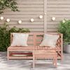 vidaXL Gartensofa 2-Sitzer Massivholz Douglasie 837947 Bild 3