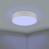 Eglo 900442 Deckenleuchte ROMAO-Z Textil Leinen, Kunststoff grau, weiss LED 35W 2700-6500K H:15cm Ø57cm dimmbar mit Connect-Z Funktion Bild 3