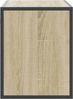 vidaXL TV-Schrank Sonoma-Eiche 100x31x39,5 cm Holzwerkstoff und Metall 848935 Bild 5