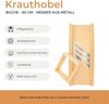 Hofmeister Gemüsehobel Profi-Krauthobel Buchenholz 60 cm Edelstahlklingen, Buchenholz Bild 4
