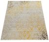 KADIMA DESIGN Outdoorteppich Ornament-Muster Balkon, Terrasse schmutzabweisend Outdoor Teppich, Rechteckig, Höhe: 6 mm, Florhöhe: 2 mm, 100% Polypropylen, Rechteckig, 60x100cm, Gelb Bild 3