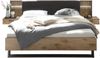 Bettanlage >Daria< Liegefl. 180x200cm, Viking Oak / Graphit - 297,6x98,8x222,4cm (BxHxT) Bild 5