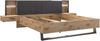 Bettanlage >Daria< Liegefl. 180x200cm, Viking Oak / Graphit - 297,6x98,8x222,4cm (BxHxT) Bild 4