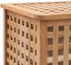 vidaXL Wäschekorb 39x39x65 cm Massivholz Walnussholz 247603 Bild 5