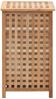 vidaXL Wäschekorb 39x39x65 cm Massivholz Walnussholz 247603 Bild 3