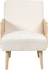 Sessel HOJBY Bouclé Cremeweiß Bild 5