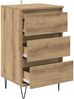 vidaXL Sideboard Artisan-Eiche 40 x 35 x 70 cm Verbundholz und Eisen 881706 Bild 5