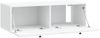 vidaXL Wandmontierter TV-Schrank Weiß 99 x 41 x 30 cm Holzwerkstoff 898185 Bild 3