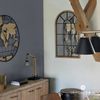 Atmosphera Créateur d'intérieur Wandspiegel rustikal, Fenster-Optik Bild 3