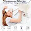 Orthopädisches Kopfkissen 40x80 2er Set Premium Füllung Schwarz Bild 2