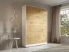 Vente-unique - RAPILI Bett Holz, Platte BeigeWeiß - B 50 cm239,2 cm x H 225,2 cm x L 159 cm Bild 3