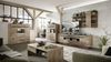 Wandboard >Bellano< in Viking Oak Dekor, Spannplatte - 140x86x22cm (BxHxT) Bild 5