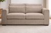 Sofa Canedo in beige-braun 2,5-Sitzer 200 cm Bild 2