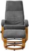 Home affaire Relaxsessel mit Hocker PARIS neu: Cord - OTTO. Verlässliche Qualität. (bestehend aus Sessel und Hocker), manuelle Relaxfunktion mit Drehfunktion, neu: Cord-Bezug Bild 4