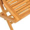 vidaXL Gartenstühle 6 Stk. Klappbar 47x63x90 cm Massivholz Teak 3155047 Bild 4