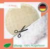 Dr. Berger Nackenrolle Minky Sandbeige 40 x 16 cm Bild 5