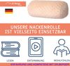 Dr. Berger Nackenrolle Minky Sandbeige 40 x 16 cm Bild 3