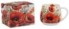 DUO FLOWER CLASSIC Fassbecher 430 ml POPPIES New Bone China Porzellan Bild 2