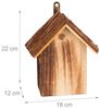 Relaxdays Marienkäferhaus aus Holz Bild 5