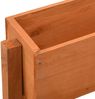 vidaXL Pflanzkübel Klappbar Orange 60x14x75 cm Massivholz Tanne 314840 Bild 4