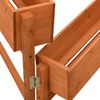 vidaXL Pflanzkübel Klappbar Orange 60x14x75 cm Massivholz Tanne 314840 Bild 3