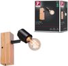 Paulmann 66770 Spotlight Arvid 1-flammig E27 230V max. 20W Schwarz Holz Bild 3