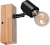 Paulmann 66770 Spotlight Arvid 1-flammig E27 230V max. 20W Schwarz Holz Bild 5