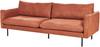 Sofa Set 5-Sitzer VINTERBRO Chenillegewebe Goldbraun mit Ottomane Bild 5