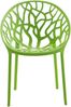 CLP 2er Set Gartenstühle Hope mit Lehne stapelbar wetterfest UV-beständig bis 150 kg,grün Bild 4