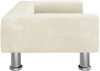 vidaXL Kindersofa Creme 70x45x26,5 cm Samt 3196335 Bild 4