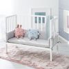 roba Beistellbett 'roba Style' grau - Matratze - Nestchen - Barriere - für alle Elternbetthöhen - Weiß Bild 1